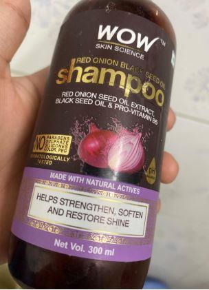 Quick Review On WOW Red Onion Black Seed Oil Shampoo