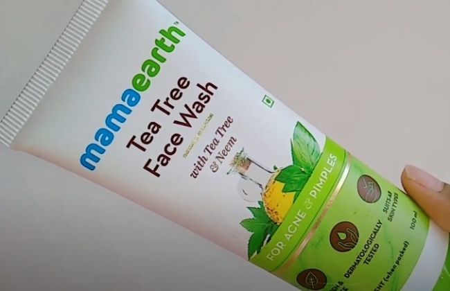 Mamaearth tea tree face wash review