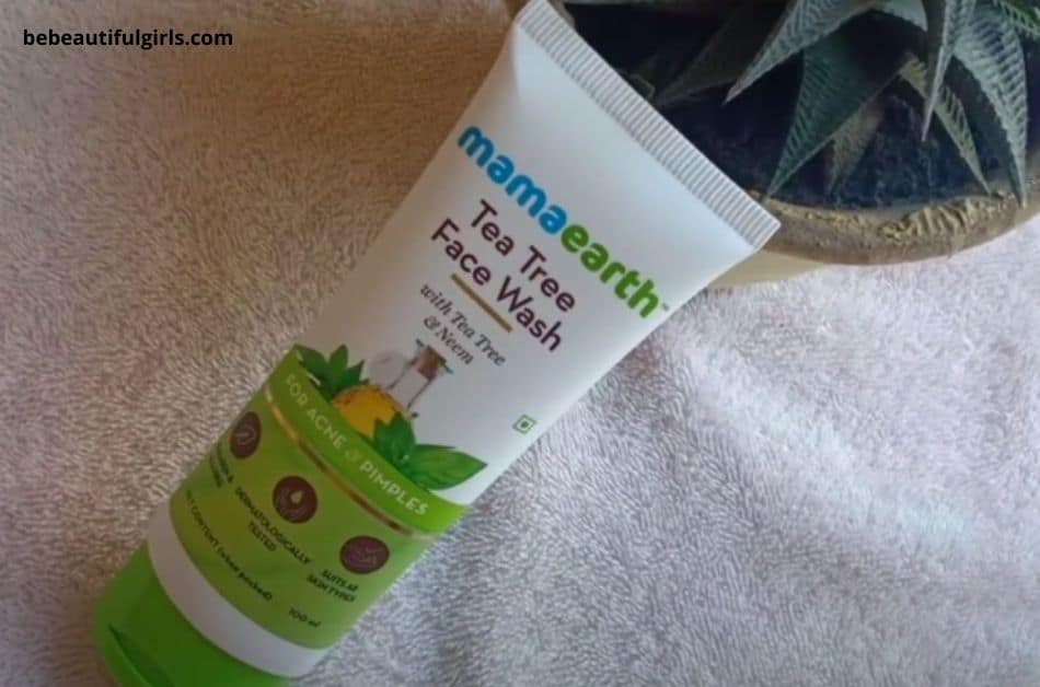 Mamaearth Tea Tree Face wash Review