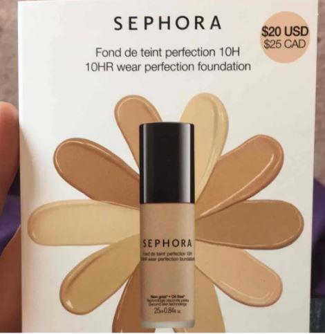 Sephora Foundation Shades