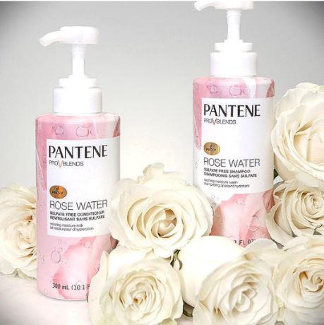 Pantene Pro-V Blends Rose Water sulfate-free Shampoo Review