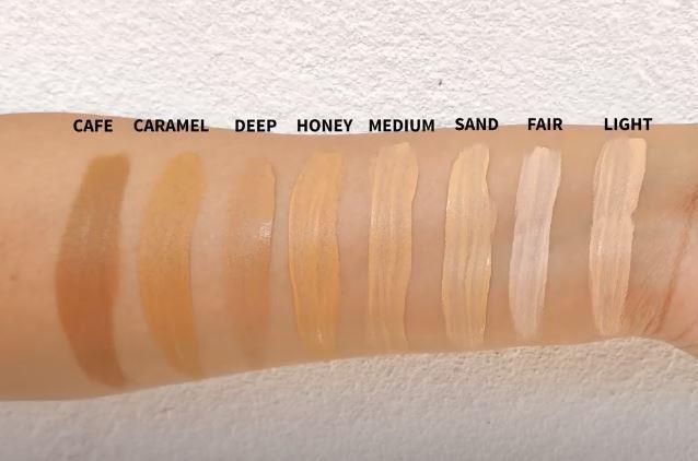 maybelline fit me concealer medium swatch