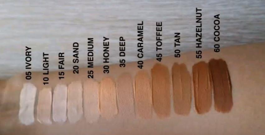 maybelline fit me concealer medium swatch