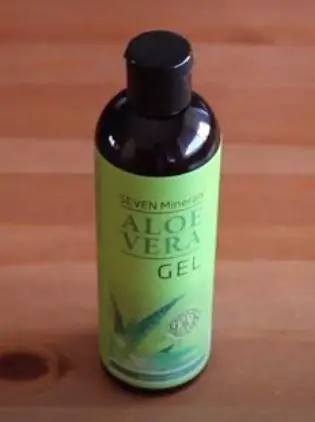 Seven minerals organic Aloe Vera Gel