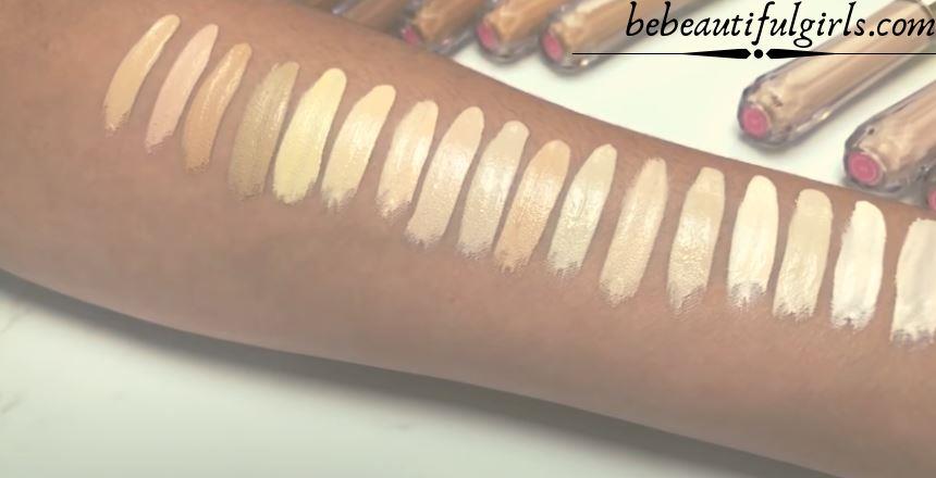 Jeffree star Concealer Swatches