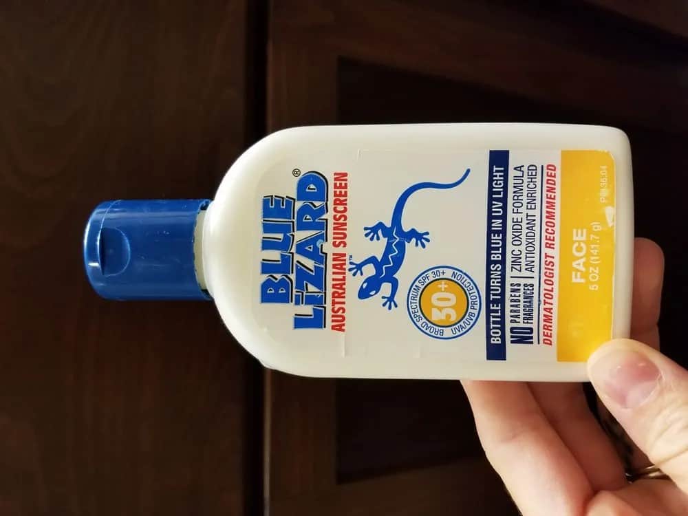 target blue lizard sunscreen