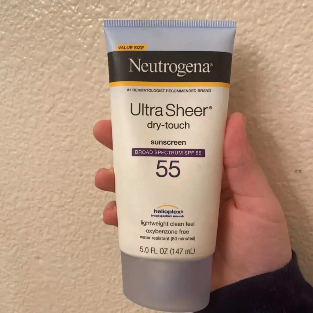 Neutrogena Ultra Sheer Dry-Touch Sunscreen 