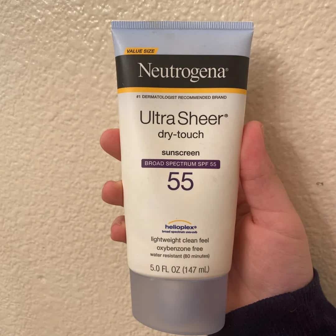 Neutrogena Ultra Sheer Dry-Touch Sunscreen SPF 55 Review