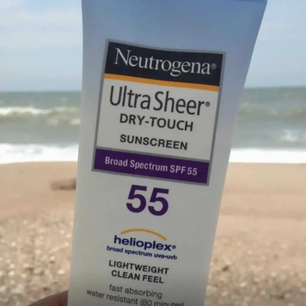 Neutrogena Ultra Sheer Dry-Touch Sunscreen spf 55 Review
