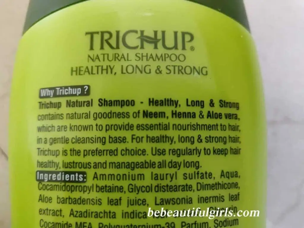 Trichup Healthy Long & Strong Natural Shampoo