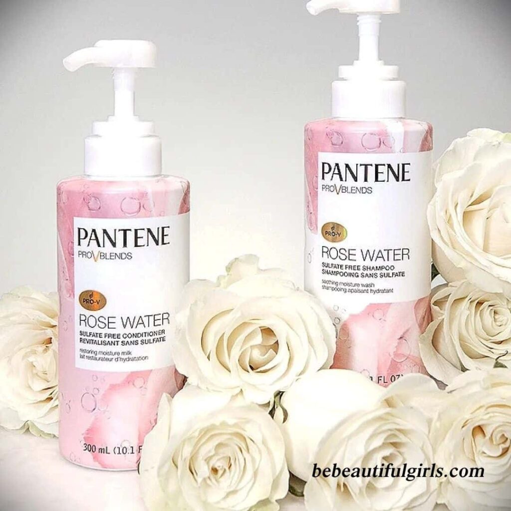 Pantene Pro-V Blends Rose Water sulfate-free Shampoo Review