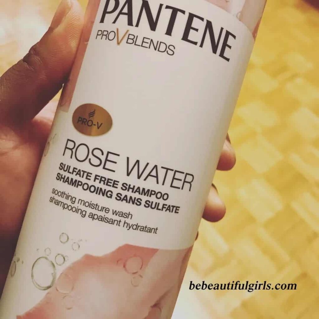 Pantene Pro-V Blends Rose Water Shampoo