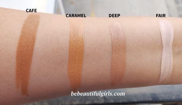 maybelline fit me concealer 50 cafe review