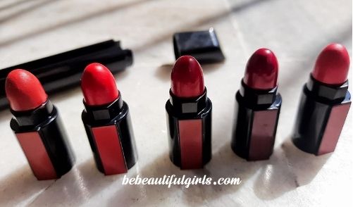 Renee Fab 5 Lipstick shades