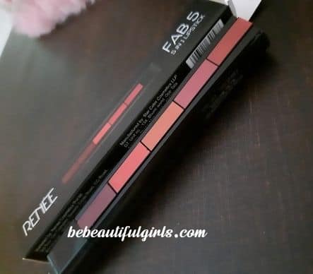 renee fab 5 nude lipstick review