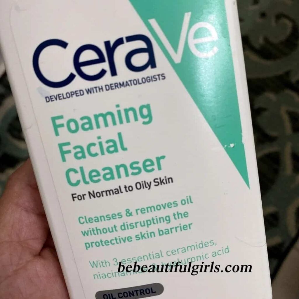 CeraVe Foaming Facial Cleanser