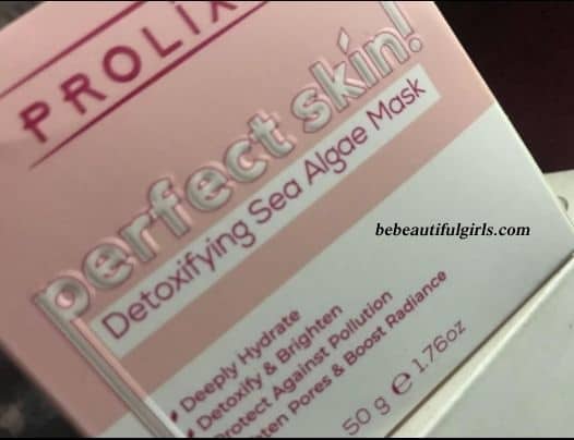 prolixr detoxifying sea algae mask review