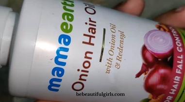 Mamaearth Onion Hair Oil Review