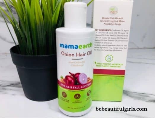 Mamaearth Onion Hair Oil for hair growth with Onion & Redensyl for Hair  Fall Control - 250ml : Amazon.co.uk: Beauty