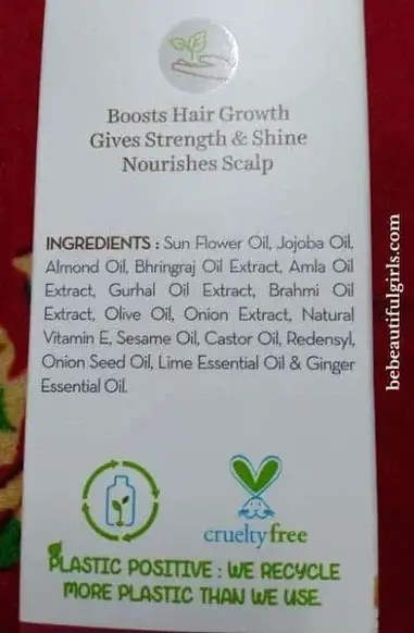 Mamaearth Onion Hair Oil Review