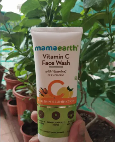 Mamaearth vitamin c face wash Review