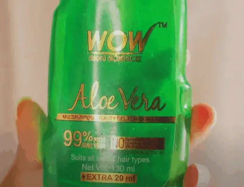 WOW skin science Aloe Vera Gel Review