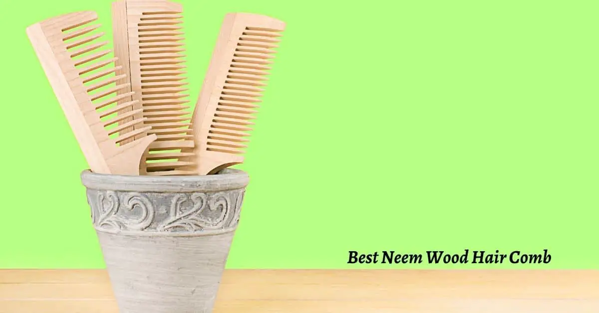Neem wooden comb