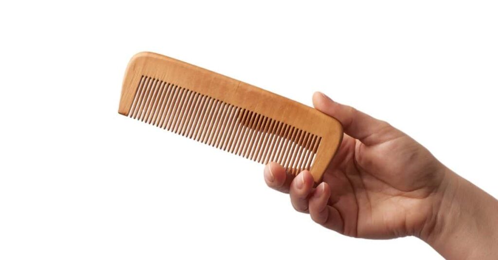 neem wooden comb