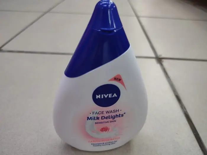 Nivea milk delights caring rosewater face wash review