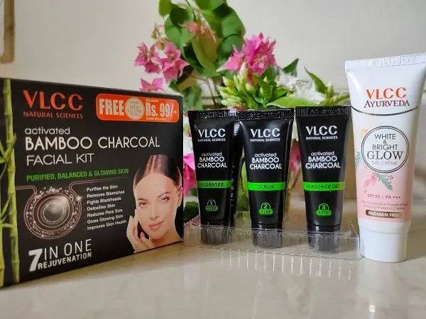 VLCC Activated Bamboo Charcoal Facial Kit Review