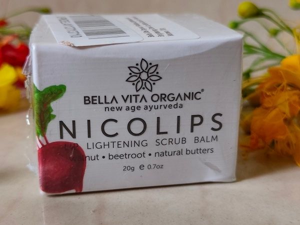 Bella Vita Organic Nicolips Lip Scrub Review