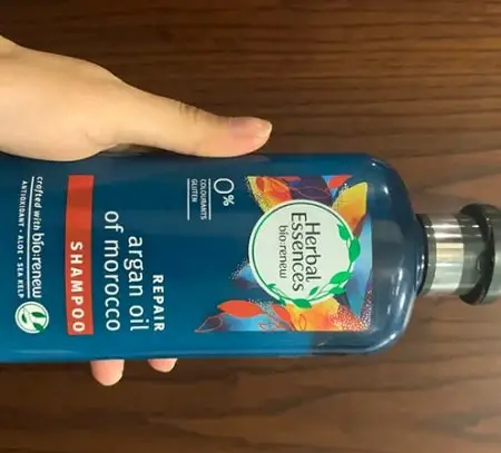 herbal argan oil shampoo