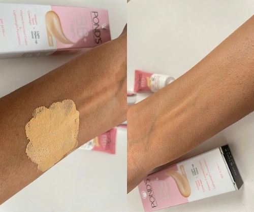 Ponds BB+ Cream ivory Swatch