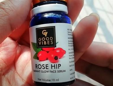 Good Vibes Rosehip Radiant Glow Face Serum Review